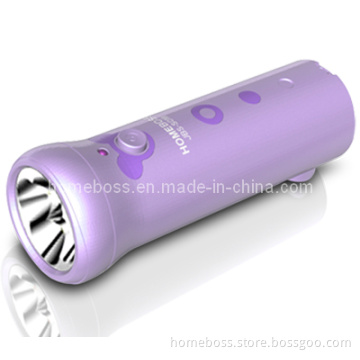 Plastic LED Torch / Fashion Rechargeable Flashlight with ABS Material (JBS-S018 Jll)